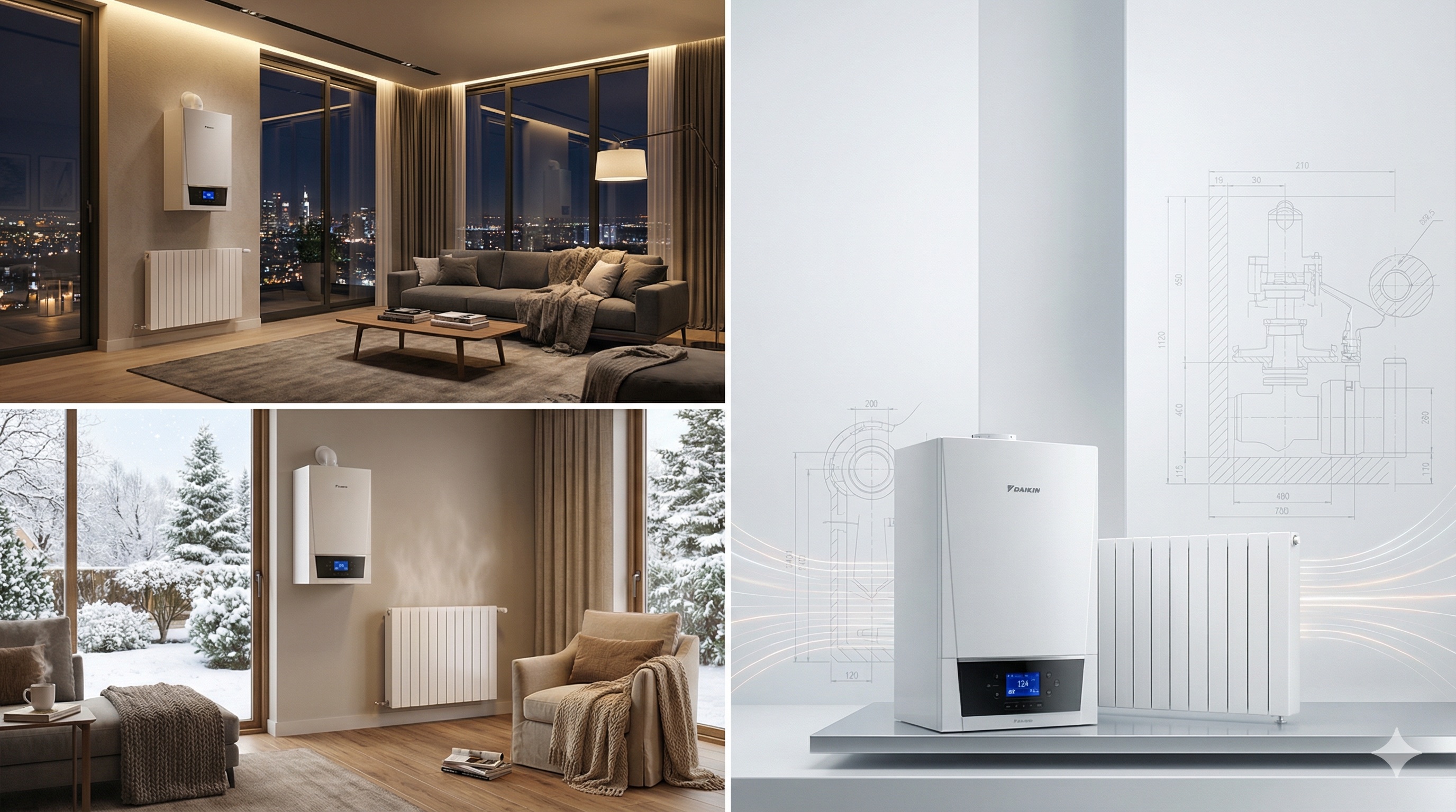 Kombi & Radyatör Sahnesi